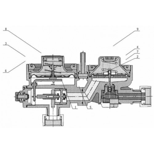 Ремкомплект к регулятору давления газа РДГБ-6