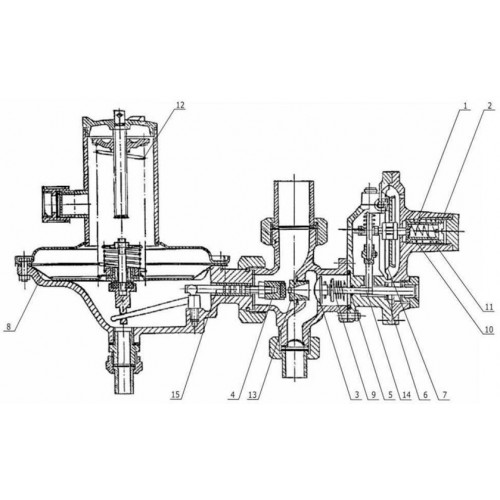 Ремкомплект к регулятору давления газа РДНК-32