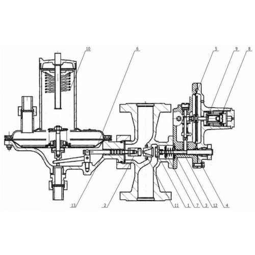 Ремкомплект к регулятору давления газа РДУ-32(с.4; с.6; с.10)